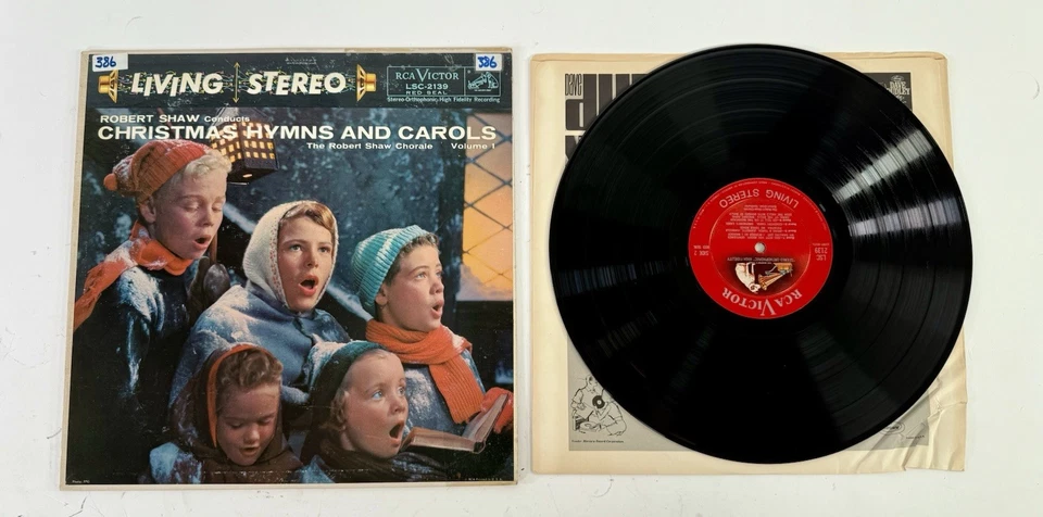 Victor ‘Christmas Hymns And Carols Vol. 1’ by The Robert Shaw Chorale Foto 1 de 4