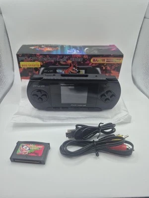 PVP STATION LIGHT 3000 Nero 900000+Giochi con Scatola Cartuccia Manuale e Cavo -Testato - Immagine 1 di 4