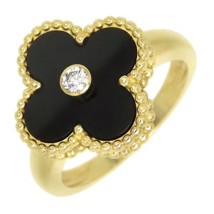 Van Cleef & Arpels Vintage Alhambra ring #53 VCARA41000 Au750(K18YG) Women - Picture 1 of 4