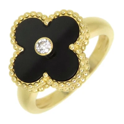 Van Cleef & Arpels Vintage Alhambra ring #53 VCARA41000 Au750(K18YG) Women - Image 1 of 4