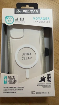 Funda MagSafe Magnética Pelican Voyager con Funda para iPhone 14 Plus (6.7" 2022) Foto 1 de 2