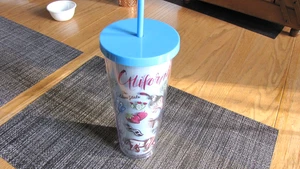 Vaso de doble pared Starbucks California azul claro - Imagen 1 de 4