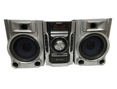 Sony MHC-EC55 Mini Hi-Fi Component 3 Disc CD Changer MP3 Player Tested No Remote - Image 1 of 4