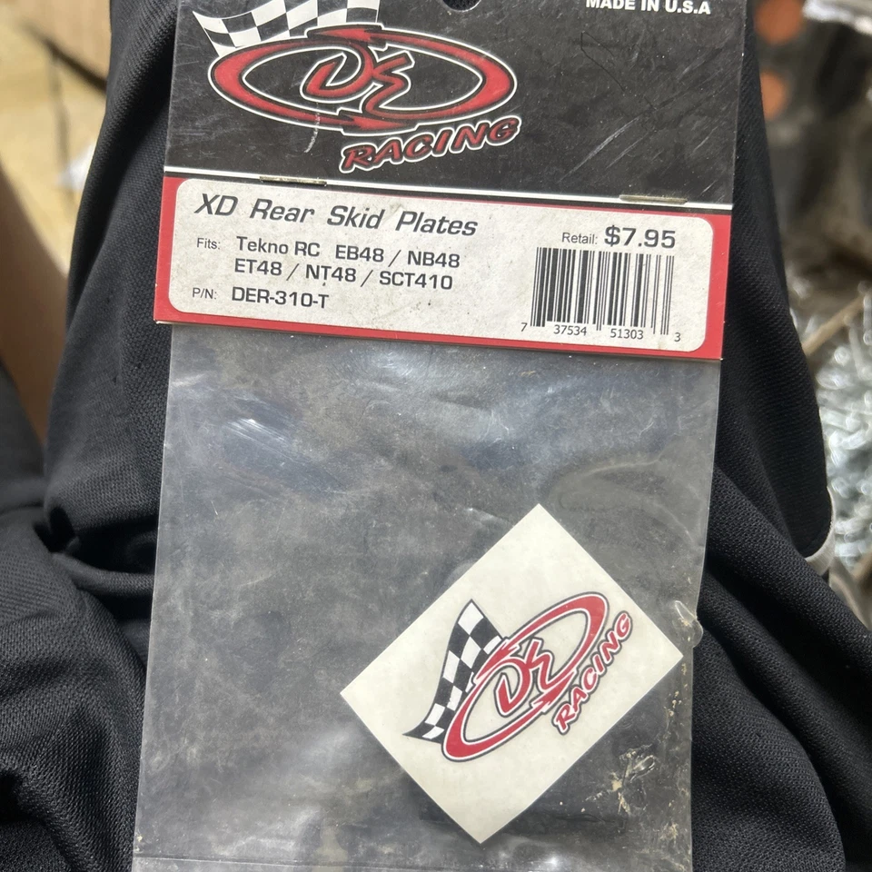 Placas de deslizamiento traseras DE Racing XD "Extreme Duty" (3) [DER-310-T] Foto 1 de 1
