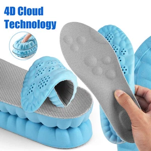 Orthopedic Memory Foam Sports Shoes Insole Shock Plantar Fasciitis Feet Insole - Picture 1 of 13