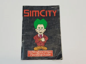 Simcity Original Authentic SNES Super Nintendo Manual Only *wear - Picture 1 of 24