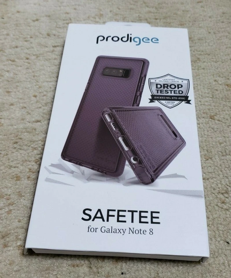 Funda Prodigee Safetee Series para Samsung Galaxy Note 8 Clear Smoke - USADA Foto 1 de 4