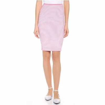 NUEVA Y AUTÉNTICA FALDA LÁPIZ A RAYAS ÓPTICAS Alexander Wang en ROSA $315 Foto 1 de 4