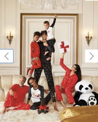 P.J.Salvage Girls 10 Red Christmas Reindeer Pajama Set Velour $56 Neiman Marcus - Image 1 of 4