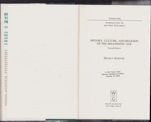 History, Culture, And Religion Of The Hellenistic Age - Picture 1 of 1