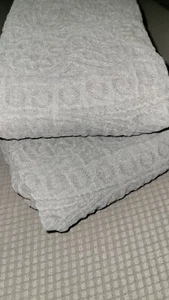 Threshold Matelasse Set Of 2 King Shams Dark Gray, NWOT - Picture 1 of 5