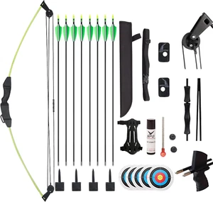 Kids Bow and Arrow Set for Boys Girls, Beginner Bow and Arrow for Kids 8-12 Yout - Picture 1 of 9