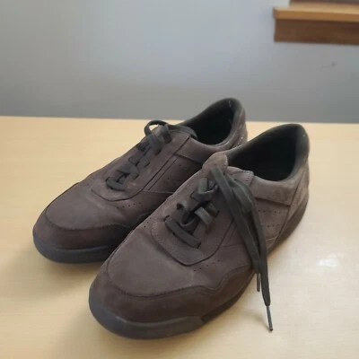 Rockport RocSports Prowalker Womens Brown Suede Walking Shoe Size 9 W M7107 - Image 1 of 4