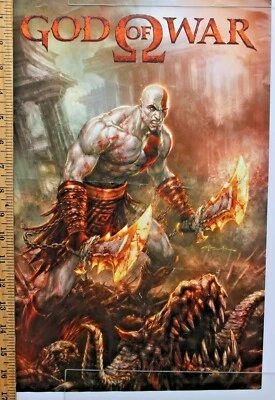 Gaming God of War Poster  San Diego 2009 Comic-Con Goodie  - Image 1 of 2
