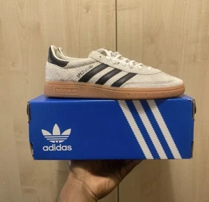 Size 6.5 - adidas Handball Spezial Aluminium Black Gum W. - Picture 1 of 5