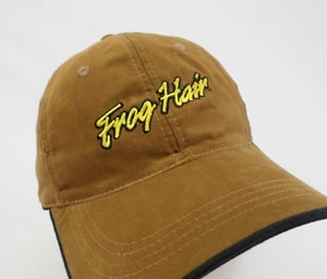 Froghair Mütze Kappe Fliegenfischen Schnur Fisch Gamma Technologies Strapback braun - Bild 1 von 5