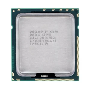 INTEL XEON X5690 LGA1366 3,46 GHz SLBVX - Photo 1/2