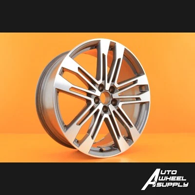 Llanta gris mecanizada 21" pulgadas OEM 80A601025AC para Audi Q5 2018-2020 Foto 1 de 4