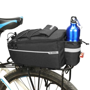 Bolsa de asiento trasero para bicicleta de EE. UU. bolsa de almacenamiento para bicicletas bolsa de maletero bolsa de gran capacidad - Imagen 1 de 19