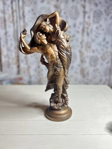 Zephyr and Psyche Large 18” x 8,5” Durastone Figure Austin Productions 1996 - Foto 1 di 6