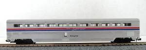 Con-Cor 4611 Amtrak Superliner Passenger Dining Car N Scale - Picture 1 of 6