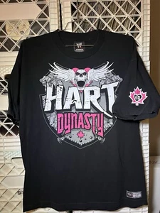 2008 WWE Hart Dynasty T Shirt Adult XL Blood is Thicker Than Water Wrestling - Picture 1 of 18