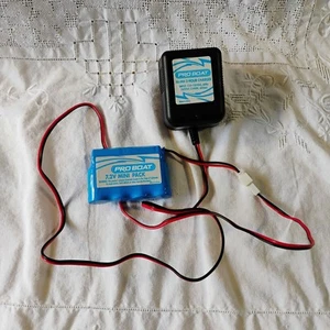 Pro Boat RC 7.2 Volt NiMh Charger mini-v RTR Charger & Battery - Picture 1 of 11