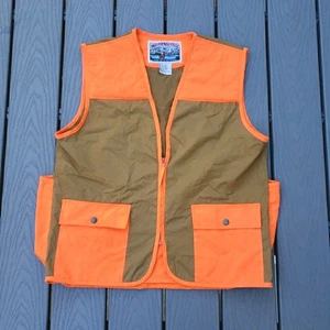 Field & Stream OD Green & Orange Duck Pouch Hunting Game Shooting Vest Men's XL - Picture 1 of 16