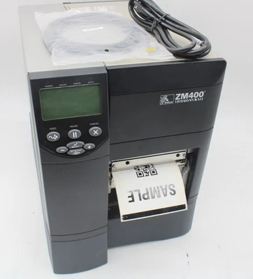 Zebra ZM400 Thermal Transfer 300dpi Ethernet Label Printer ZM400-3001-0100T - Image 1 of 4