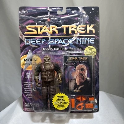 Figura de acción Star Trek DS9 Morn 5" Playmates 1993 sellada de colección nueva en caja Foto 1 de 4