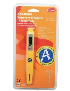 Cooper DPP400W Waterproof Pen Style Kitchen Thermometer New Sealed - Picture 1 of 6