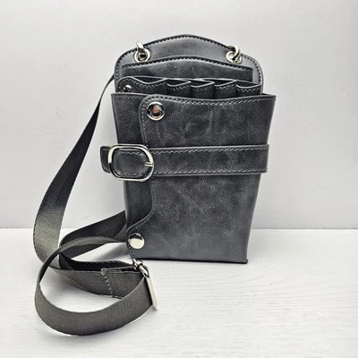Bolsa de tijera de peluquería bolsa salón peluquero perro peluquero funda cinturón de hombro  Foto 1 de 4