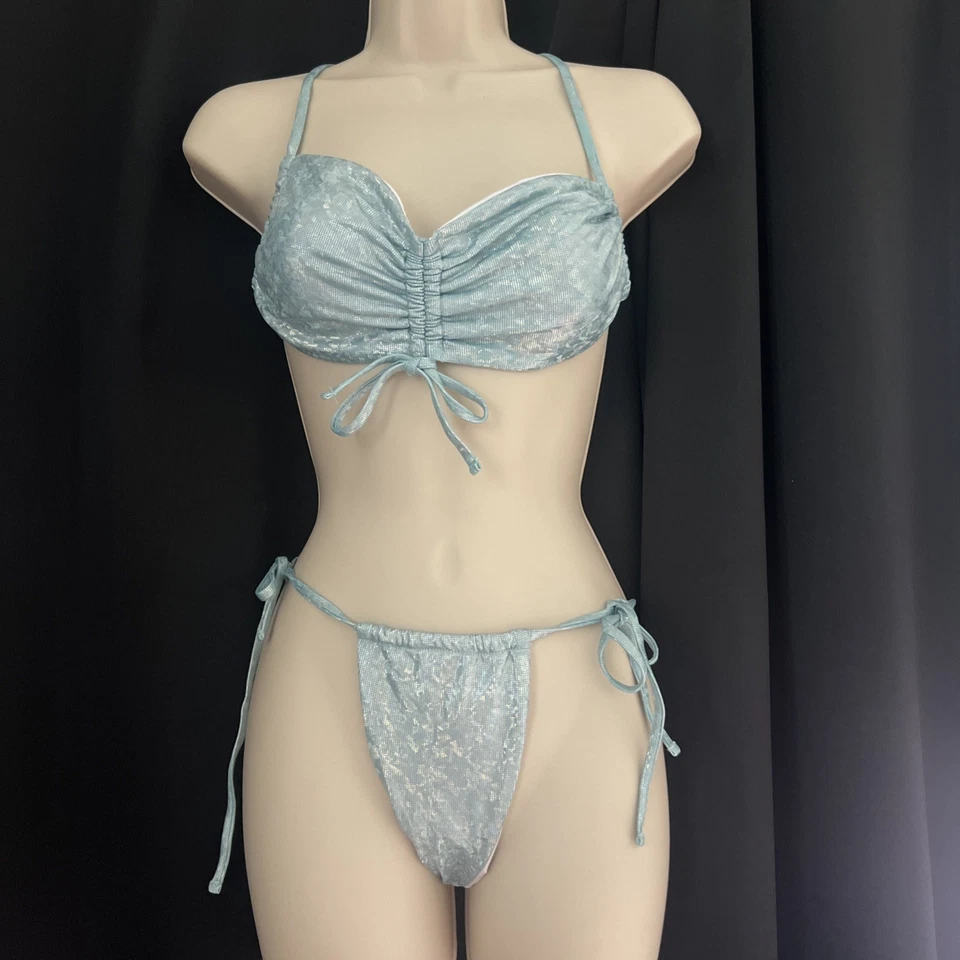 Bikini Beach Bunny Summer Haus Blake azul Foto 1 de 4