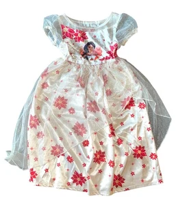 Disney Elena of Avalor XS Nightshirt Pajamas Nightgown Costume Dress PJ's Tulle - Picture 1 of 5