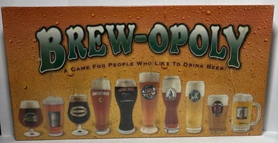 Brew-Opoly Monopoly Board Game - Sealed NEW - Image 1 of 4
