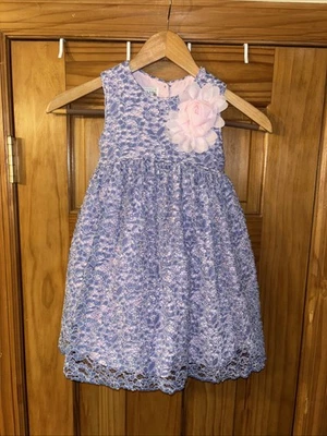 Vestido de Fiesta Floral Princesa Niñas Pippa & Julie Flor Niña Formal Talla 4 Foto 1 de 4