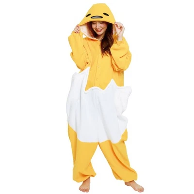 SAZAC Sanrio GUDETAMA Vellón Kigurumi Disfraz Unisex Adulto Talla Única Juegos con disfraces Envío gratuito Foto 1 de 4