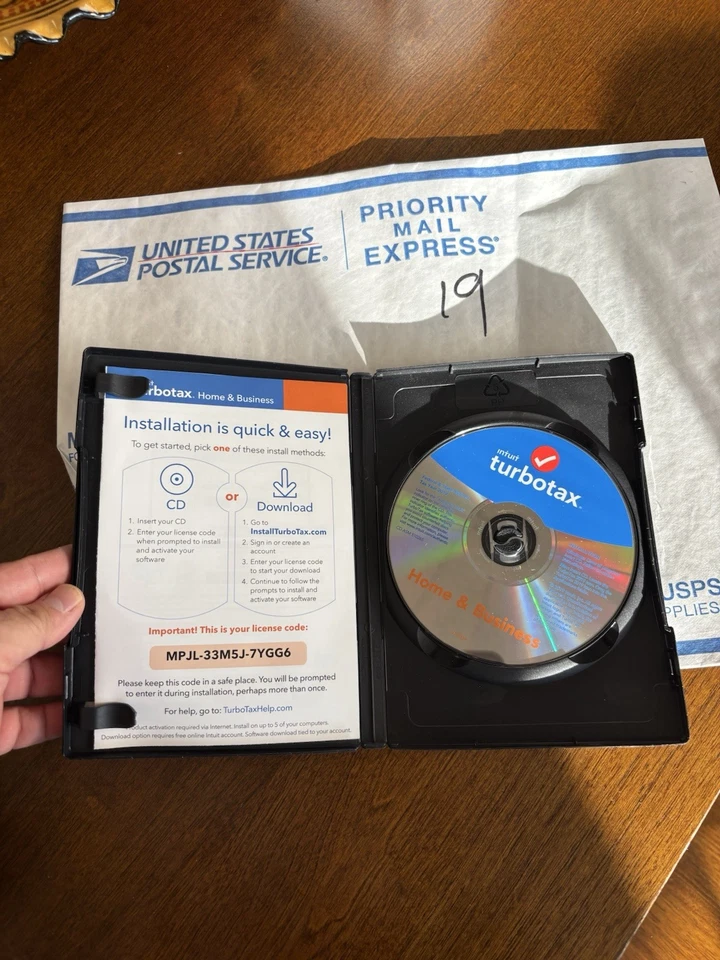 Intuit Turbo Tax 2019-Home and Business-Personal & Self-Employed - Image 1 of 4