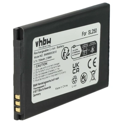 VHBW Akku für Bea-Fon SL250 700mAh