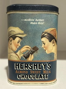 1984 Hershey’s Chocolate Sm. 5" große Dose Made England - Vintage Nostalgie Look - Bild 1 von 10