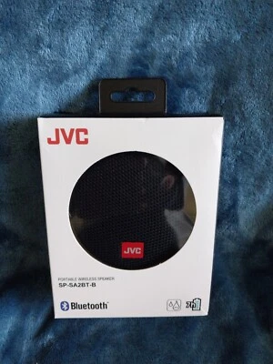 JVC Portable Wireless Bluetooth 5.0 Waterproof Speaker NEW (Black)) - Image 1 of 4