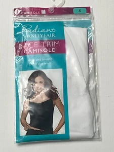Vanity Fair Lace Camisole Shaper White Small - Picture 1 of 10