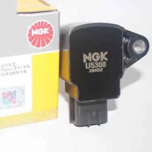 1Pcs NGK U5308 49029 Ignition Coil For Nissan Patrol Infiniti QX56 QX80 VK56VD - Picture 1 of 11