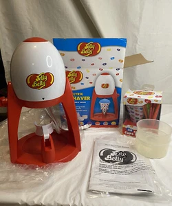 Jelly Belly Electric Snow Cone Ice Shaver Machine with Cups & Straws Summer Fun - Picture 1 of 6