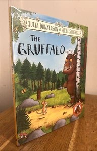 The Gruffalo by Julia Donaldson DOUBLE SIGNED DATED & DOODLED UK Gift Ed HB - Picture 1 of 11