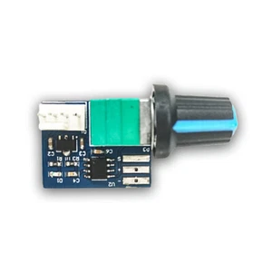 DC 12V Single PWM Speed Controller Fan Speed Controller Mute 4Pin for PC CPU Fan - Picture 1 of 7