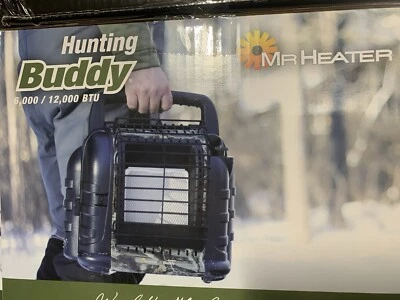Mr. Heater Buddy 6.000/12.000 BTU camuflaje interior/exterior portátil propano radiante Foto 1 de 4