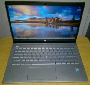 HP Pavilion 14-CE0525SA 14" Intel Pentium Gold 4417U, 8GB RAM, 128GB SSD Laptop - Bild 1 von 12