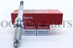 New Genuine 12290-6C1-A01 Spark Plug (4) For 2018-2020 Honda Accord 2020 CR-V JP - Picture 1 of 6