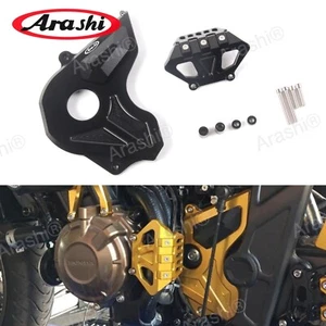 Cubierta protectora de cadena piñón delantero para Honda CB650F 2014 2015 2016 2017 2018 BK - Imagen 1 de 21